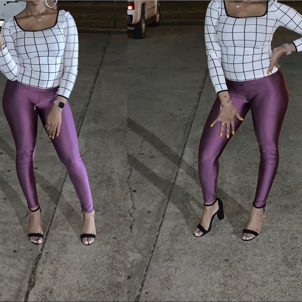 Stretchy high waisted tights